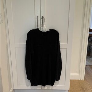 SKIMS DARK GREY sweater dress